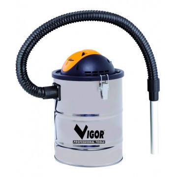 Vigor Aspir-El Inox Aspirateur à cendres Lt.15 Watt 800