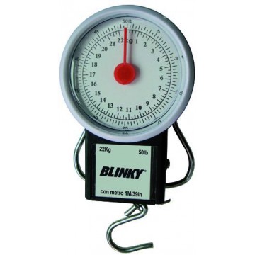 Bilancia a Molla Blinky Molly con Flessometro Max 22 Kg