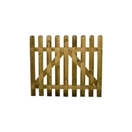 Sunflower Wooden Gate