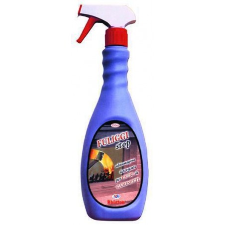 Rhutten Fuliggistop Glass Cleaner Stoves and Fireplaces Ml. 750