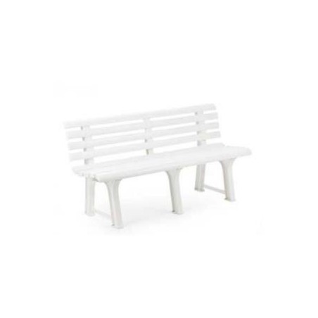 Banc Blanc Orchidée