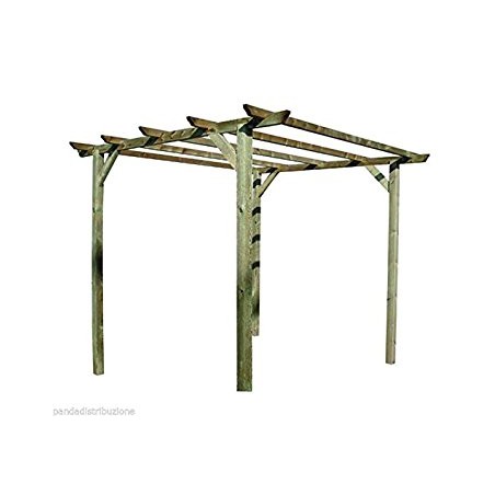 Pergola Legno Blinky Glicine