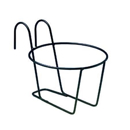 Wrought iron vase holder