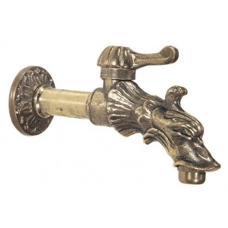 Fountain tap in brass