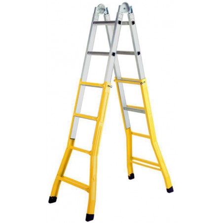 Extralong Int. Aluminum Multipurpose Ladder-House 1702