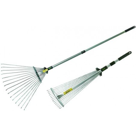 Vigor Leaf Collector Broom with Telescopic Handle 75-150 Cm