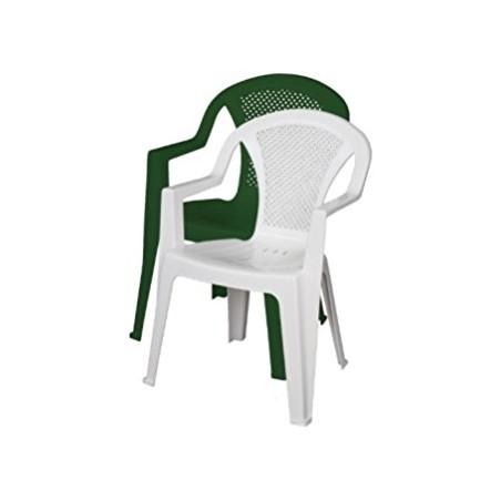 Monoblock White PP Chair