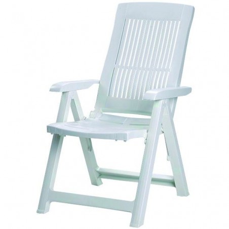 Chaise PP blanc Tampa