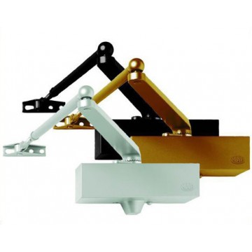 Mab Series 500 door closer with Silver Stop