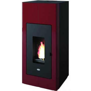 Hydro Pellet Stove Punto Fuoco Ilaria 17.5 Kw Red