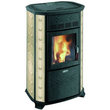 Pellet Stove Olimpia Splendid Sfera 647/749 11 Kw Beige