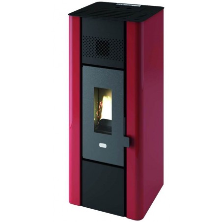 Poêle à Pellets Punto Fuoco Minni 6,3Kw Rouge