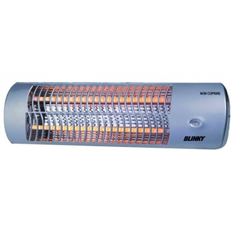 Stufa Al Quarzo Blinky Bk-Sq1200 per Esterni 2X600 Watt