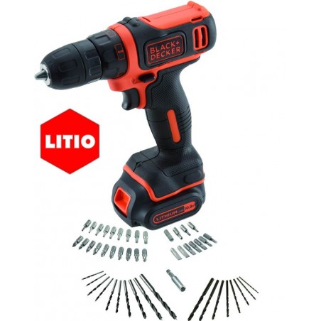 Perceuses Black & Decker Lithium 10.8V-1.5A