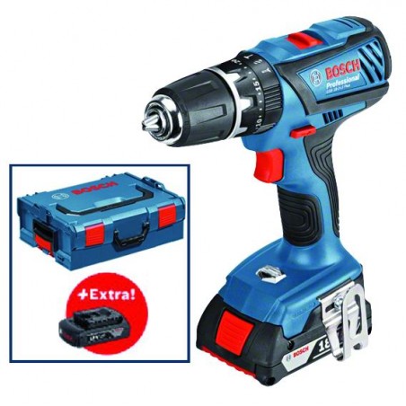 Perceuse Bosch Gsb 18-2 Li 2B+L-Box 06019D2300