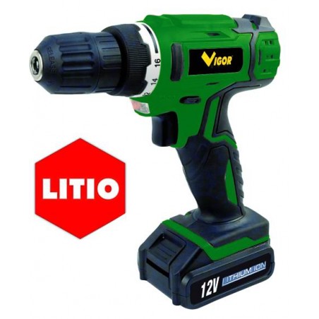 Perceuse Vigor Green-Line Tb-12 Lithium Volt 12