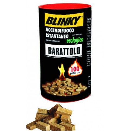 Ecological Blinky firelighter 100 Cubes