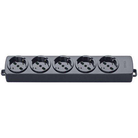 01293.NC Multisocket 5Universal Black