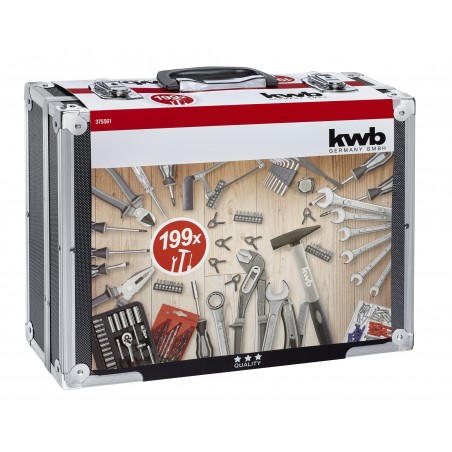 Mallette à outils KWB 199 pièces