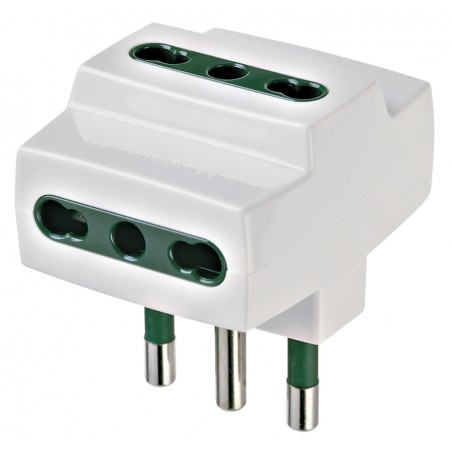 00321.B Multiple Adapter S17+3P17/11 White