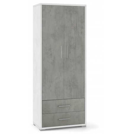 Armoire 2 Portes 2 Tiroirs H182 L71 KIT Sarmog