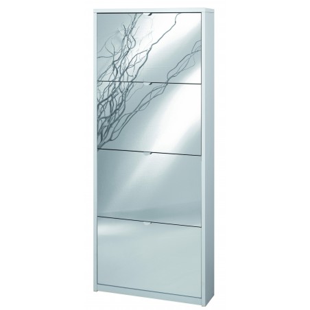 Shoe Cabinet 4 Mirror Doors P18 Kit Sarmog