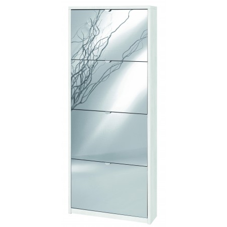 Shoe Cabinet 4 Mirror Doors P18 Kit Sarmog