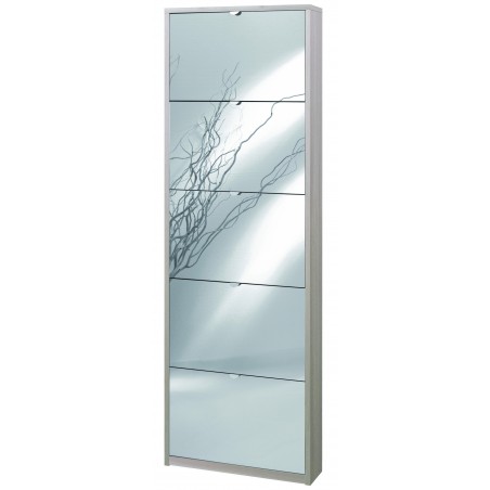 Shoe Cabinet 5 Mirror Doors P18 Kit Sarmog