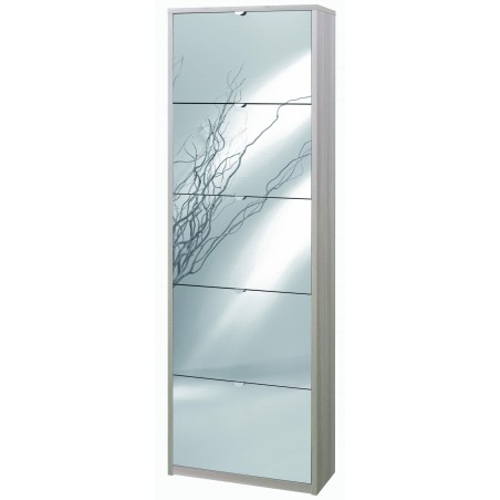 Shoe Cabinet 5 Mirror Doors P29 Kit Sarmog