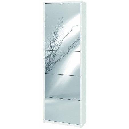 Shoe Cabinet 5 Mirror Doors P29 Kit Sarmog