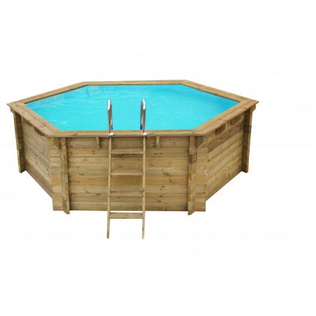 HEXAGONAL SWIMMING POOL diam. 360