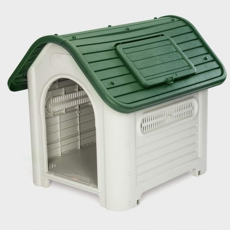 GREEN RESIN KENNEL