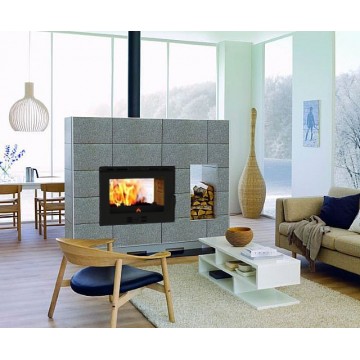 Insert for Wood Fireplace F.lli Lerda L-80 Double Sided 16 Kw