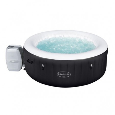 Spa gonfiabile idromassaggio da esterno 2-4 persone con pompa filtro e copertura, diametro 180 cm altezza 66 cm temperatura 40°C - Bestway