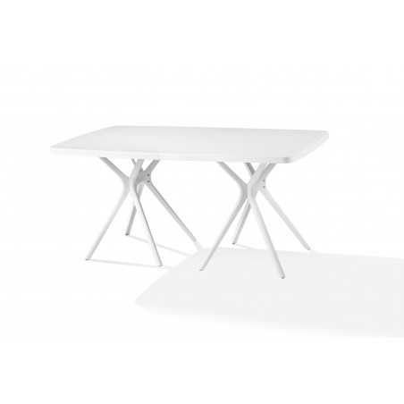 Table Design Portofino By Flow Rectangulaire Blanc