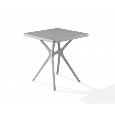 Tavolo Design Hugo By Flow Grigio Chiaro