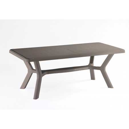 Corfù Rectangular Taupe Table 200x95x73H cm