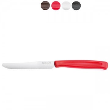 Couteau de table rouge cm 11 pcs 6 Dinamik Kaimano
