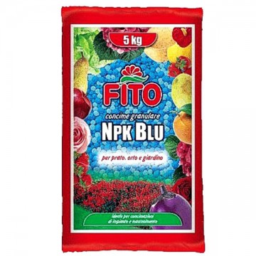 Fertilizer Npk Blue Granular Kg 5 Phyto