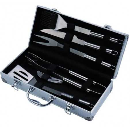 Set P/Barbecues Sandrigarden 6 Pcs Coffret Inox