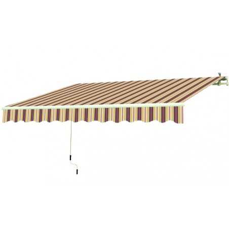 Tenda da Sole Avvolgibile Blinky 195X150 Bianco/Rosso