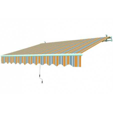 Tenda da Sole Avvolgibile Blinky 295X200 Giallo/Grigio