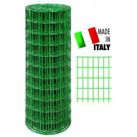 Rete Elettrosaldata Tipo Italia 75X60 Plastic Mt.25 H.Cm. 60