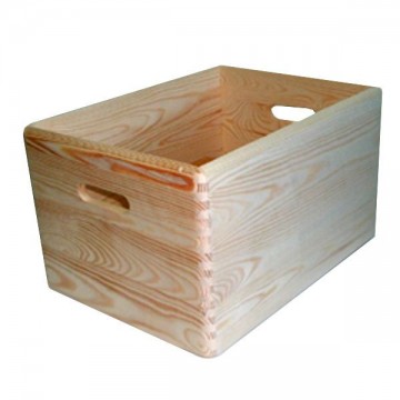 Practical Wooden Basket Container 40X30 h 23