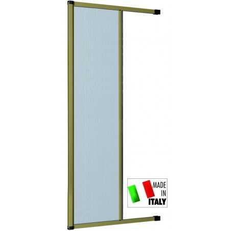 Zanzariere Alluminio Hu-Firma Orizzontale Bronzato Cm.160X25