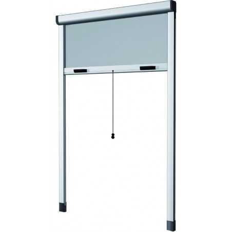 Moustiquaire Verticale Hu-Firma Aluminium Blanc Cm.100X250