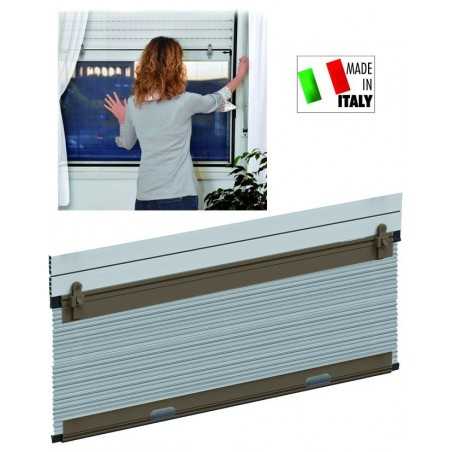 Hu-Firma Aluminum Mosquito Net Roll Up Marron 130X160 C