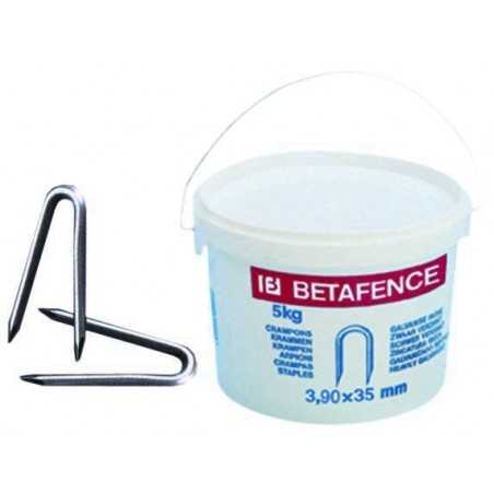 Pointes Cambrette Betafence Zinco-Bezinal Kg. 5 Mm. 3,4X30