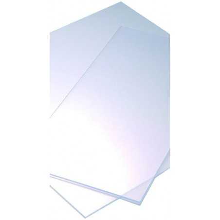 Verre Synthétique Lisse Vigor Transparent 2,5 Mm 100X100 Cm