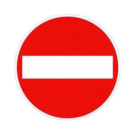 Road signs prohibition access ban Fig. 47